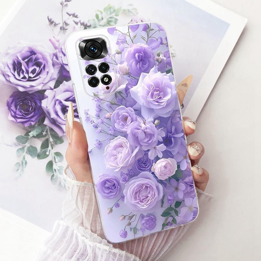 For Xiaomi Redmi Note 11 11S 4G Case Soft Silicone transparent Shockproof Cover For Redmi Note 11 Pro Fundas Note11 11Pro Shell