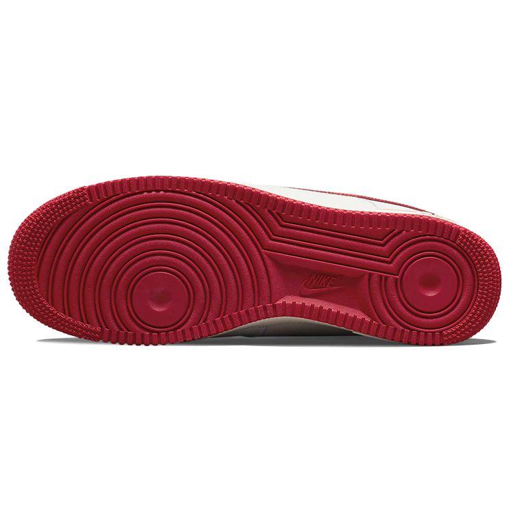 Nike Air Force 1 07 LV8 Lettermans Jacket Мужские кроссовки Белый спорт-красный парус DO5220-161