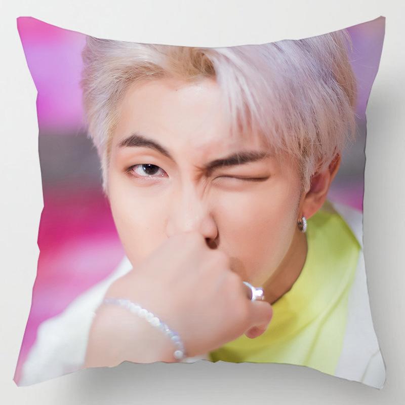 Уютная 45см Kpop Bts Bangtan Boys Наволочка Декоративная Мягкая Наволочка Для Дома