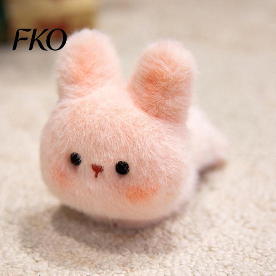 Fluffy Car Dashboard Toy Plush Magnetic Ornament, 15cm Soft Stuffed Animal Decor for Center Console Dashboard, Rearview Mirror, Refrigerator,