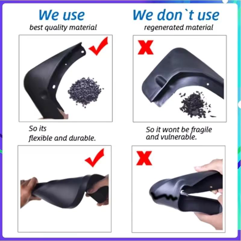 Для VW Volkswagen Golf Sportsvan SV 2014 2015 2016 2017 2018 брызговики брызговики на крыло перегородка всплеск