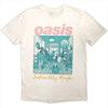 European and American Trendy Brand Oasis Oasis Band Rock Music Retro Casual Men Pure  Loose American Short-sleeved T-shirt