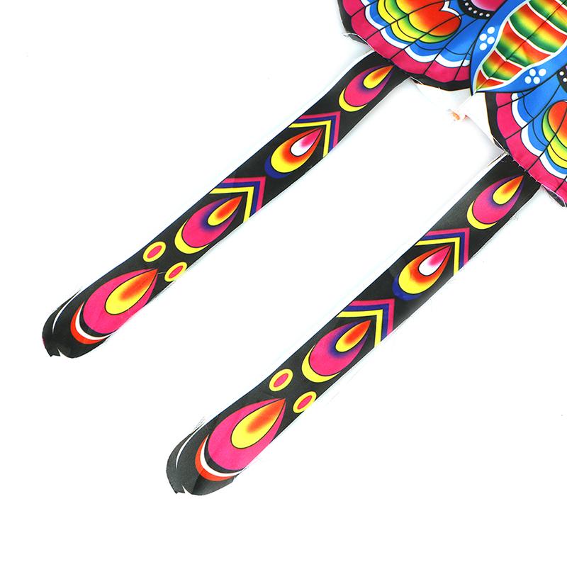 1 комплект, 90*50 см, спортивная бабочка, летающий змей на открытом воздухе, детская игрушка с ручкой