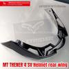 MT THENER 4 SV Helmet Accessories,Original MT-V-28B Helmet Top Windshield, Mouth Windshield, Endoscope Switch, Helmet Tail Wing