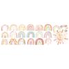 Wall Stickers 99*31CM for Bedroom Living Room for Wall Tile Window Rainbow