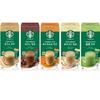 Starbucks Premium Mix 5-flavor Assortment (Cafe Latte/Caramel Latte/Cafe Mocha/Matcha Latte/White Mocha), 20 Servings, Individually Wrapped Sticks