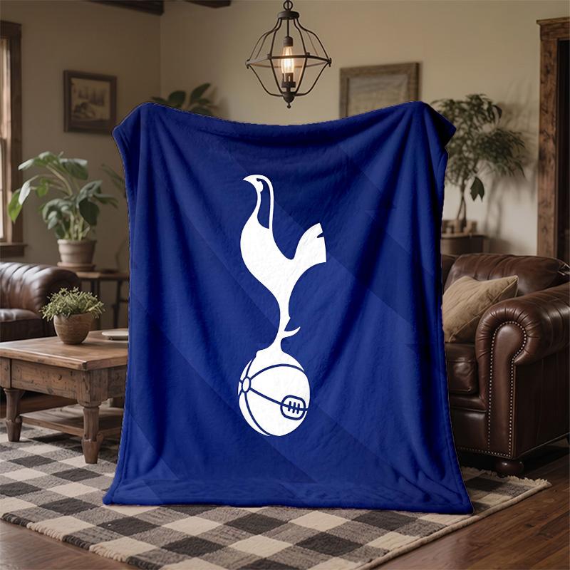 Tottenham Hotspur Print Flannel Blanket Soft Warm Sofa Bed Throw Blanket For Home Office Bedroom