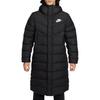 Длинная парка NSW Windrunner с пуховым наполнителем, черная, IB2963-010