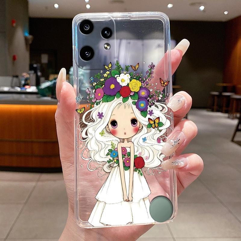 Прозрачный чехол для Nothing CMF Phone 2 Pro A001 Lucky Dragon King Для Nothing Phone (3a) Lite 5G Ударопрочный Мягкий Чехол