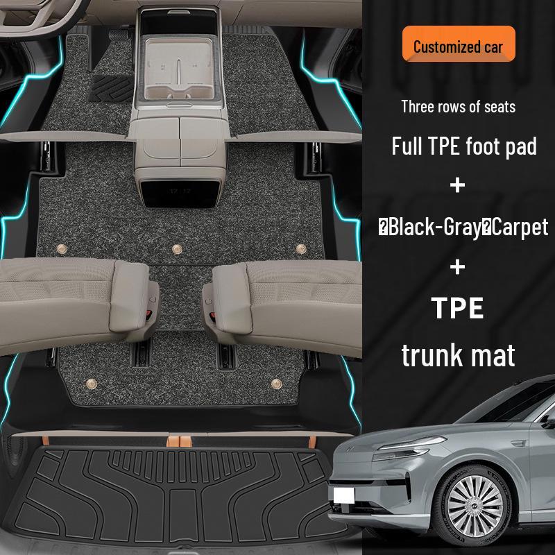 2025 Lydo L90 Специальные всепогодные коврики из ТПЭ для автомобилей с шестью-семью сиденьями