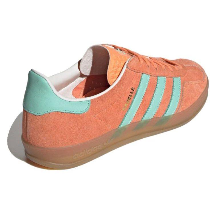 adidas Кроссовки Gazelle Indoor Orange Clear Mint Unisex Easy-Orange Gum IH7499