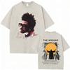 Горячая Распродажа The Weeknd Винтажные Графические Футболки Харадзюку Музыка YK Футболка с Коротким Рукавом Унисекс Готический Повседневный Футболка с Круглым Вырезом