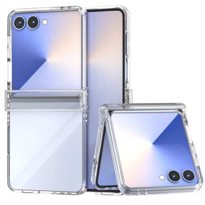 Прозрачный противоскользящий чехол для Samsung Galaxy Z Flip7 5G Flip 7 6 Flip6 Flip4 Flip3 Flip 5 4 3 Flip5