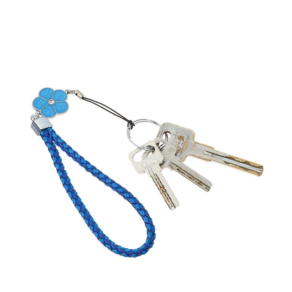 Anti-lost Lanyard Phone Strap Lanyard Keychain Wrist Rope Plum Blossom Woven Mobile Phone Lanyard