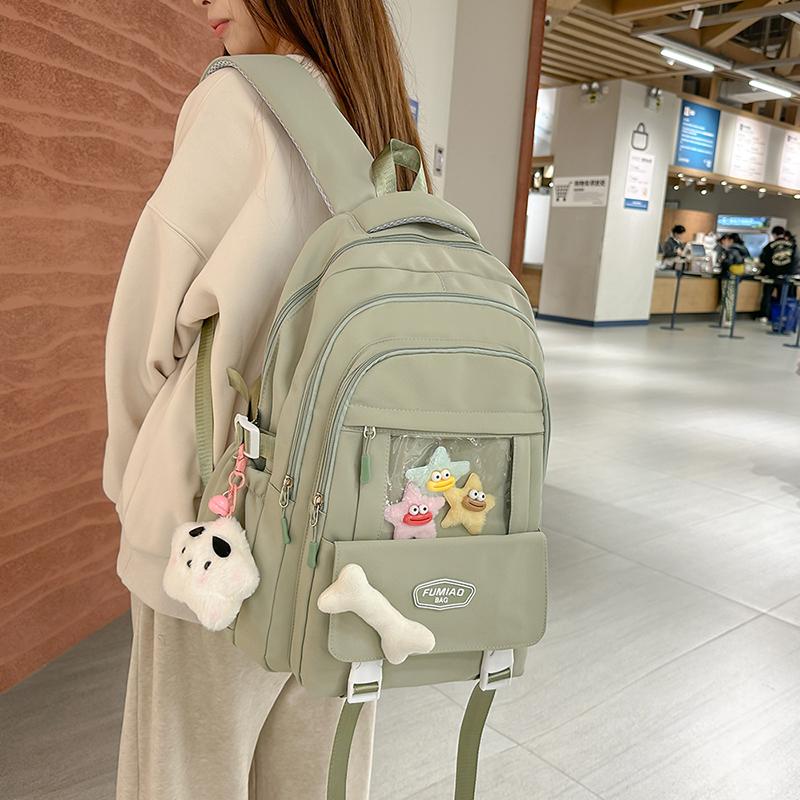 Школьный рюкзак для средней школы, женский, большой емкости