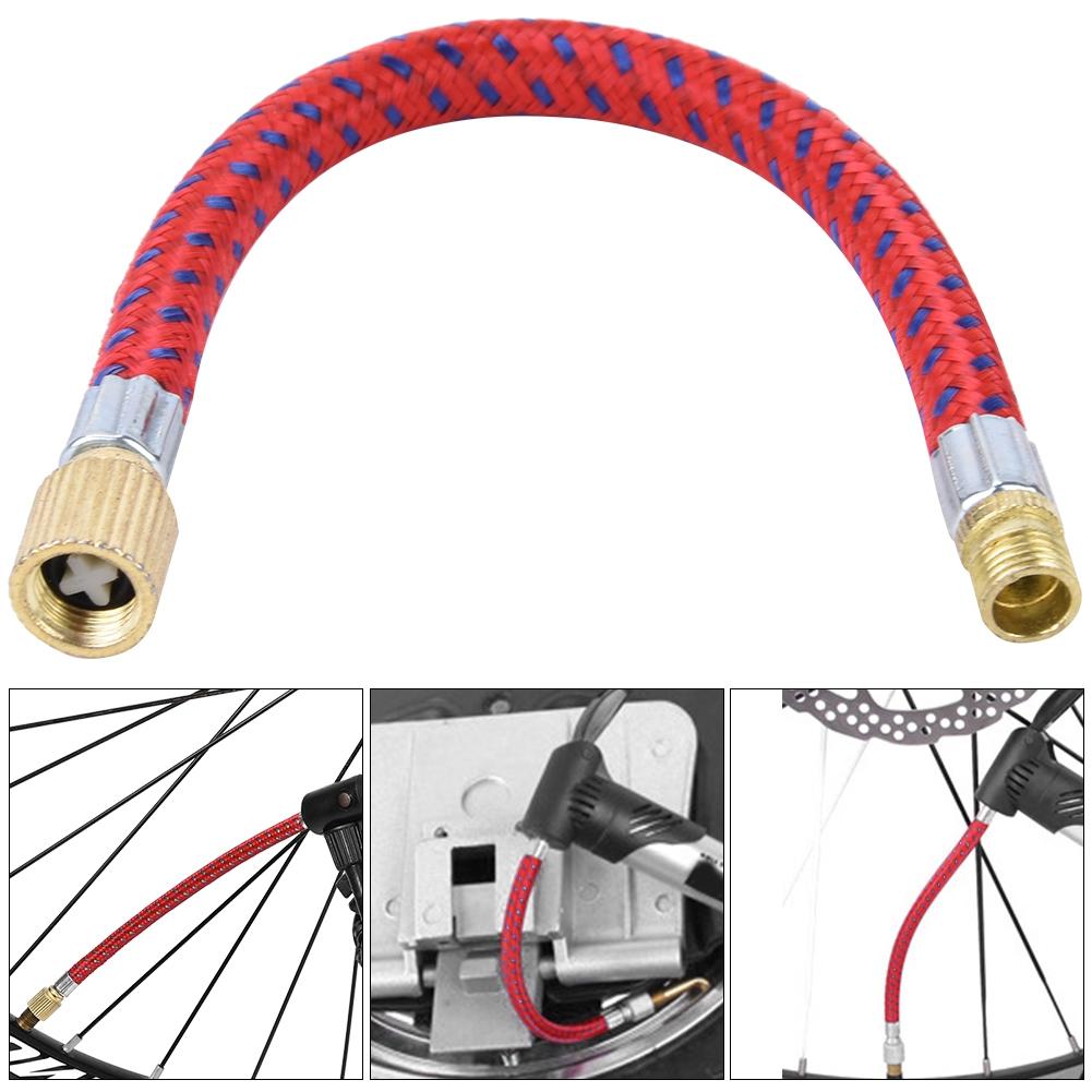 2 шт. Уличный велосипедный насос для накачивания велосипеда надувной удлинитель для велосипеда(медь)