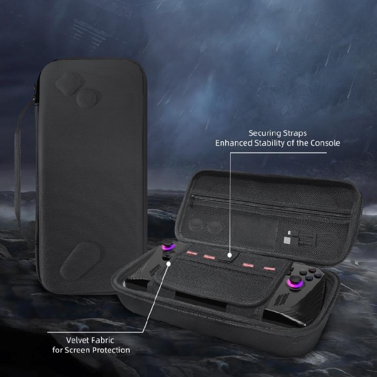 Game Console Pouch Storage Bag Shockproof Protector Case with Pocket & Handle Scratchproof Bag