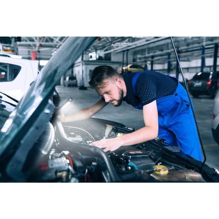 Lampe de travail - Ansmann - WL210B - Noir - LED COB - Portée 8 m