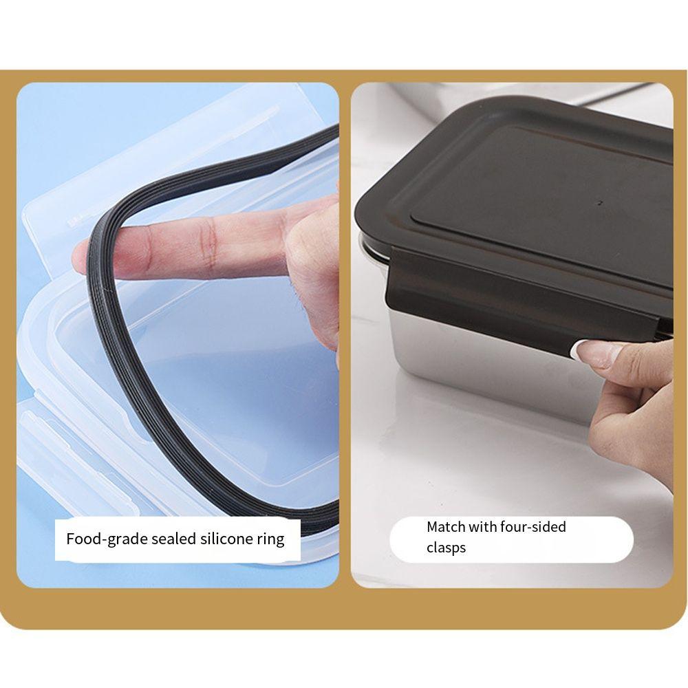 Контейнеры для хранения пищевых продуктов, пищевой класс, портативный контейнер для еды, герметичный криспер, ланч-бокс с термоизоляцией, школа