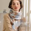 Pure Wool Plaid Scarf W890
