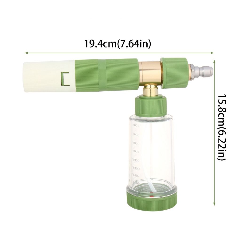 100Ml Capacity Handheld Snow Foam Sprayer 1/4" Quick Connect Car Wash Accessory Car Washing