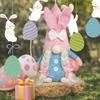 Easter Decor Faceless Gnome Plush Material Plush Doll Party Favors Bunny Ornament  Easter Gifts