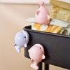 2Pcs Whale Magnetic Bag Clips, Cute Fridge Magnet Food Sealer, Airtight Chip Clip for Snacks Food Storage