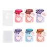 Candy Cards With Drifting Bottle Shaped Cards For Valentine's Day Party Gift Exchange Gift Decoration