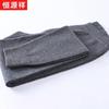 Hengyuanxiang Men's Thickened Wool Blend Thermal Pants