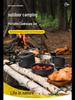 DS-200 Portable Camping Stove Set: Non-Stick Pan for 1-2 Persons