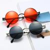 Metal Steampunk Sunglasses Men Women Fashion Round Glasses Brand Designer Vintage Sun Glasses High Quality Oculos De Sol