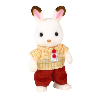 Кукла Sylvanian Families [Семейство шоколадных кроликов - Отец-шоколадный кролик] U-61 ST Mark, возраст 3+, игрушечный кукольный домик, Sylvanian Families Epoch Co., Ltd.