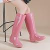 2024 Women's Trendy, Versatile, Waterproof Rain Boots - Durable, Comfortable, and Warm for Camping & Kitchen Use