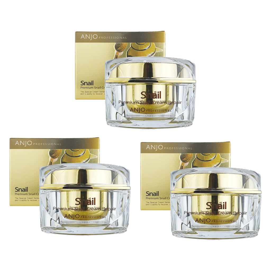 ANJO Крем Восстанавливающий Улитка Премиум 50мл (3 варианта)