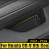 For Honda CR-V CRV 6th Gen 2023 2024 2025 Hybrid Silicone Car Interior Door Handle Groove Pad Anti Slip Trim Mats Accessories