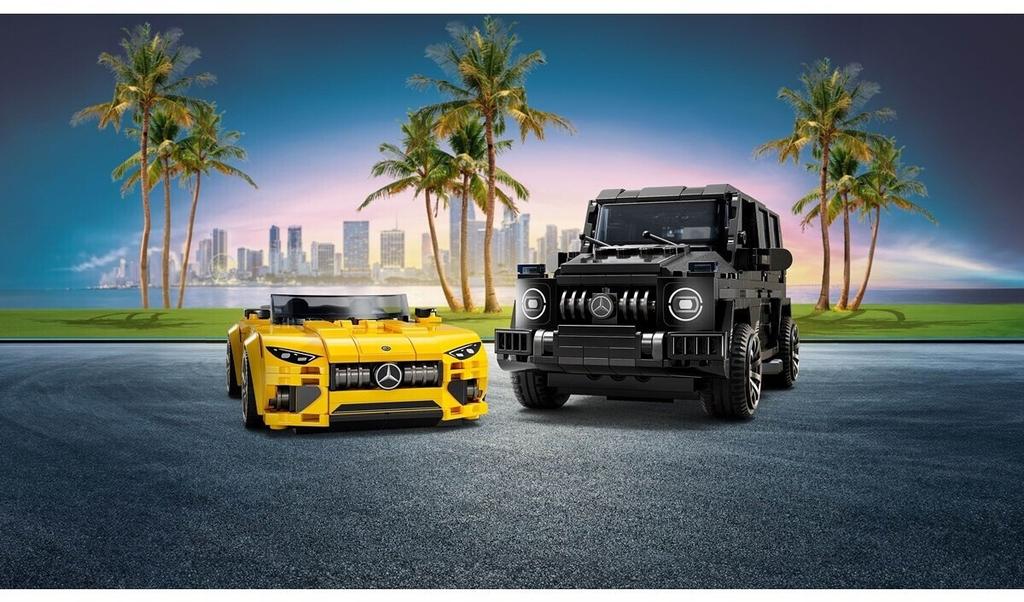 LEGO Конструктор Speed Champions – Auto – Mercedes – AMG G 63 & Mercedes – AMG SL 63 (76924)
