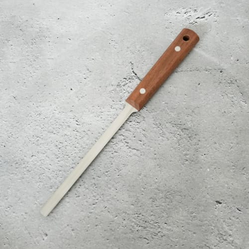 Stainless Steel Caulking Spatula, Long Blade, Width 10mm, Total Length 270mm