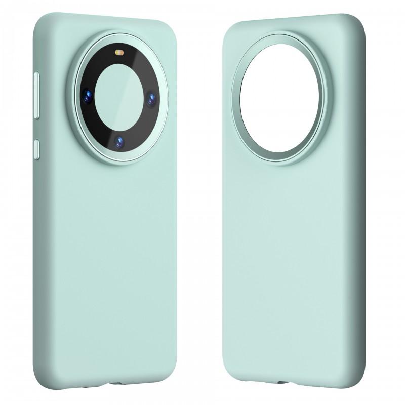 Liquid Silicone Phone Case Mate 60 With Metal Ring Lens Protection Minimalist Full Cover Shockproof Anti-Fingerprint