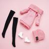 1 Set 30cm DIY Kids Gift Toy Winter Wear Sweaters Dolls Pants Casual Wear Hats Girl Clothes