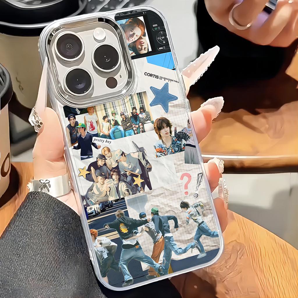 Чехол для телефона Kpop C-CORTIS для iPhone 17 16e 16 15 14 13 12 11 mini Pro Max X XR XSMAX 8 7 Air Plus Прозрачный Мягкий Чехол