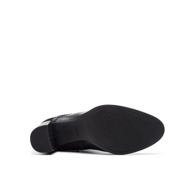 Ботильоны Clarks Freva 85 с пряжкой 26174749, черные