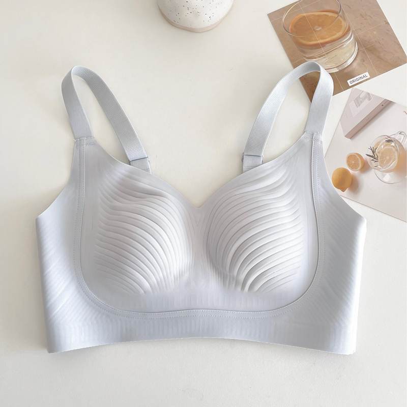 Underwear Women's Collection Accessory Breast Anti Sagging Full Cup Thin Bra Summer Bra Adjustable Large Size Seamless Bra