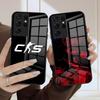 Игровой чехол для телефона C-Counter-Strike CS2 для Samsung S26 S25 S24 FE S23 S22 S21 Plus S20 Ultra Note20Ultra Черная стеклянная крышка