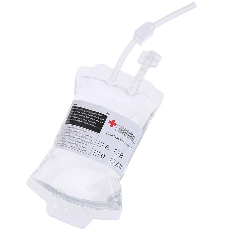 350 мл медицинский ПВХ многоразовый кровяной энергетический напиток сумка Хэллоуин вампир сумка реквизит