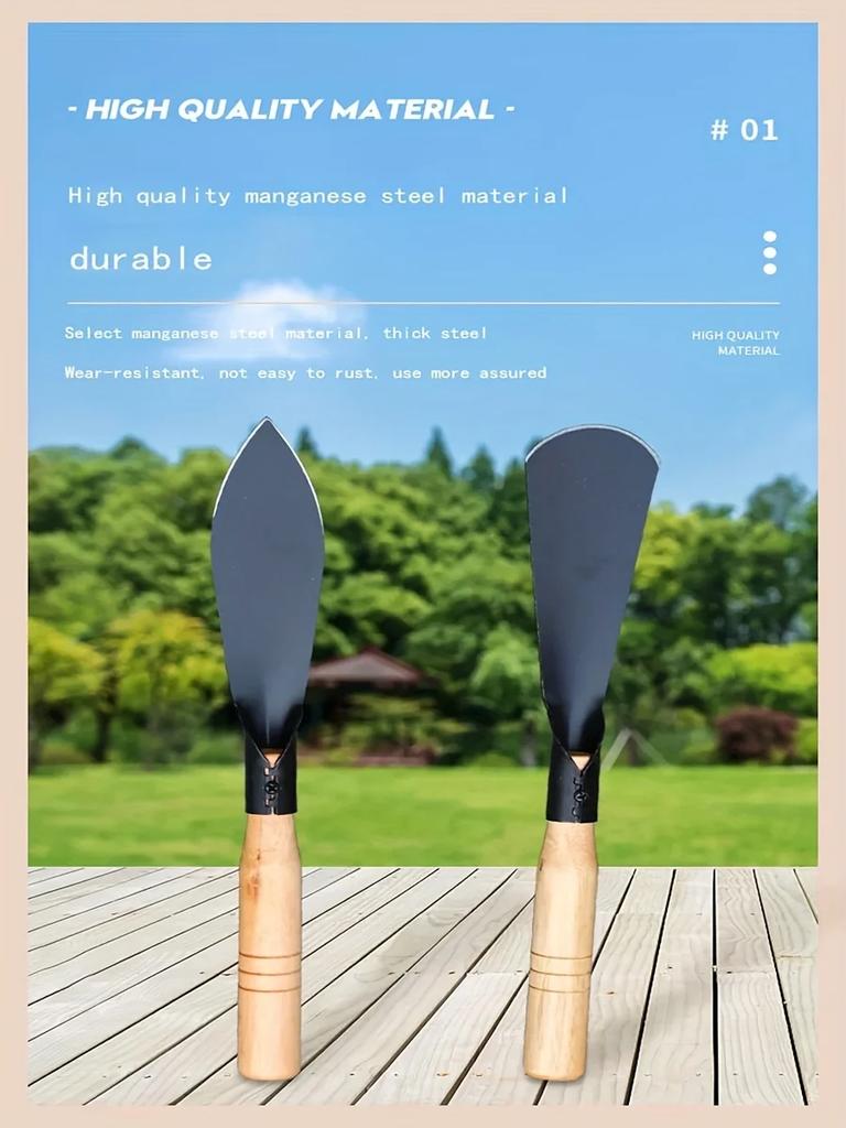 Multifunctional Garden Shovel Tool - for Digging, Soil Weeding, Wild Plant Harvesting, Portable Outdoor Gardening  Shovel