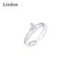 Классическое женское кольцо Lindon из медного сплава с цирконием, женские ювелирные изделия, свадебный подарок для вечеринки