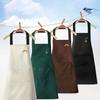 1PC Overalls Apron Men Women Oil-proof Household Cooking Baking Kitchen Supplies Cooking Apron Kitchen Waterproof Apron