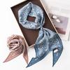 Elegant Women's Commuting Scarf - Crepe De Chine Mulberry Silk Shawl