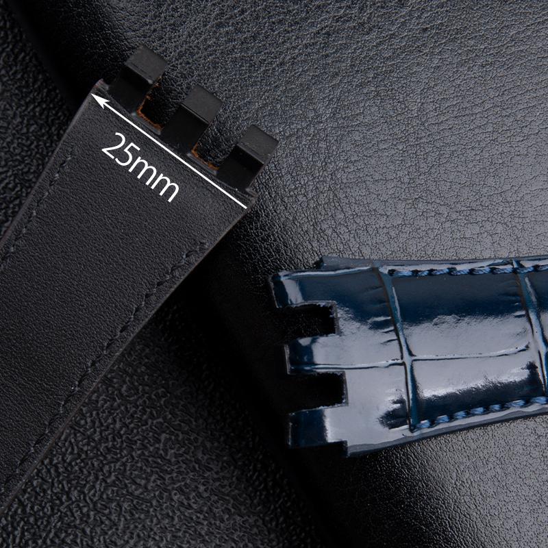 22 мм Настоящий бамбуковый кожаный ремешок для часов Swatch Ремешок для часов SVGK403 SVGK402 SVGB400 Мужской браслет Аксессуары