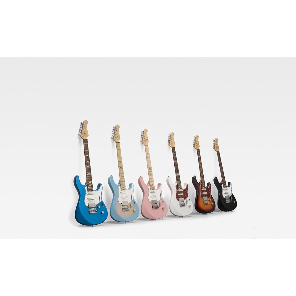 Yamaha PACIFICA Professional Electric Guitar, Rosewood Fretboard, Black Metallic, Made in Japan, PACP12 BM
